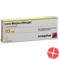Lora Mepha 10 mg 14 tablets