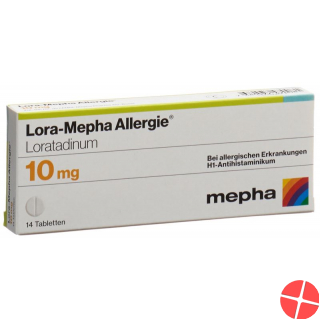 Lora Mepha 10mg 14 Tabletten