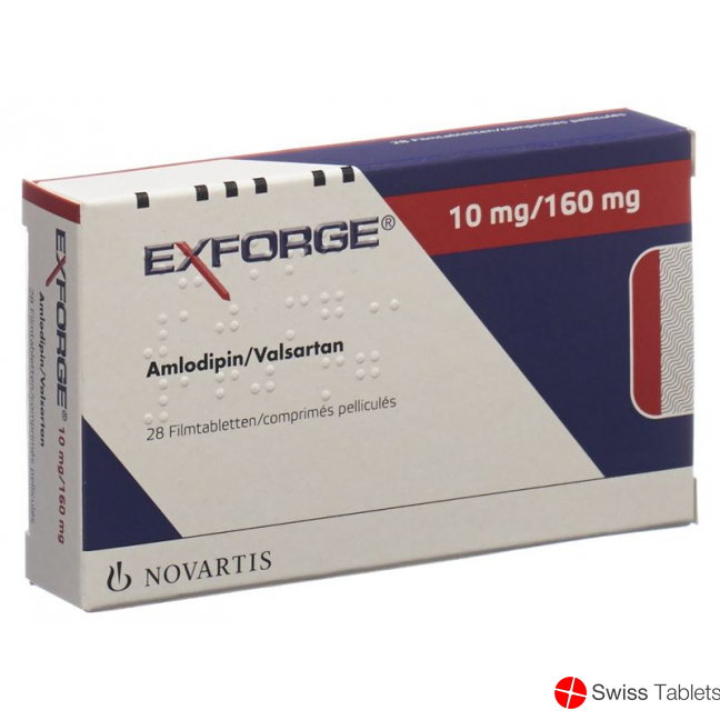 Exforge Filmtabletten 10mg/160mg 28 Stück buy online