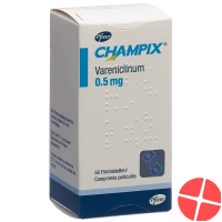 Champix Filmtabletten 0.5mg 56 Stück Champix Filmtabletten 0.5mg 56 Stück