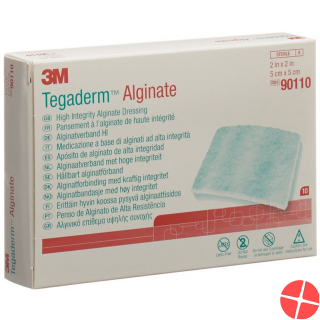 3M Tegaderm Alginate Kompresse 5x5cm 10 Stück