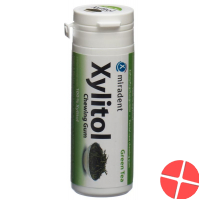 Miradent Xylitol Zahnpflege Kaugummi Gr Tee 30 Stück