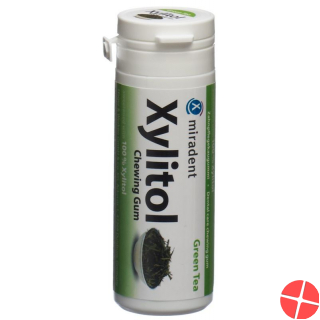 Miradent Xylitol Zahnpflege Kaugummi Gr Tee 30 Stück