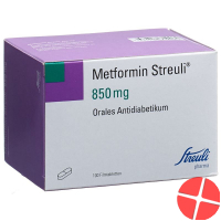 Metformin Streuli Filmtabletten 850mg 100 Stück