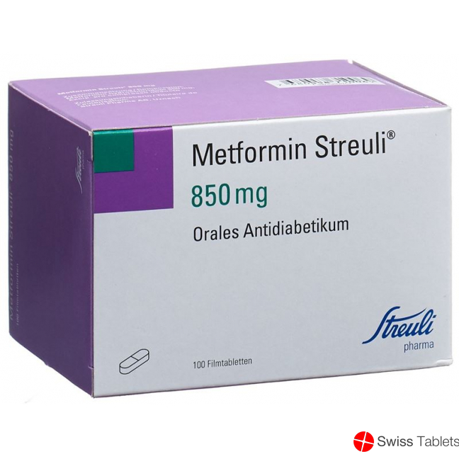 Metformin Streuli Filmtabletten 850mg 100 Stück buy online