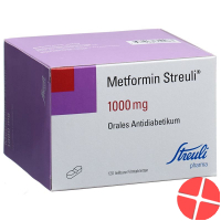 Metformin Streuli Filmtabletten 1000mg 120 Stück