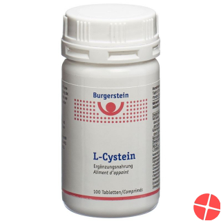 Burgerstein L-Cystein tablets Ds 100 pieces