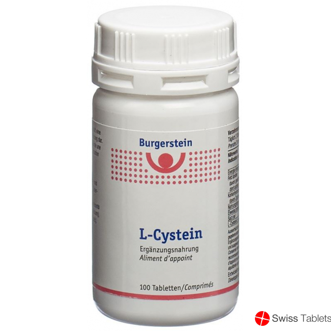 Burgerstein L-Cystein tablets Ds 100 pieces buy online
