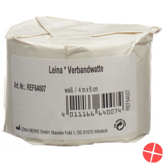 Leina bandage cotton 4mx6cm rolled Din61640