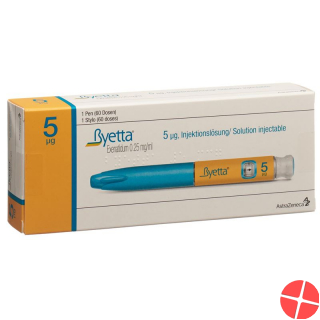 Byetta Injektionslösung 5mcg Fertigpen