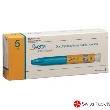 Byetta Injektionslösung 5mcg Fertigpen buy online