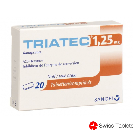 Triatec Tabletten 1.25mg 20 Stück buy online
