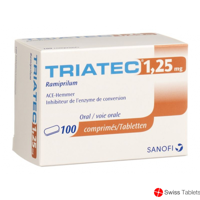 Triatec Tabletten 1.25mg 100 Stück buy online