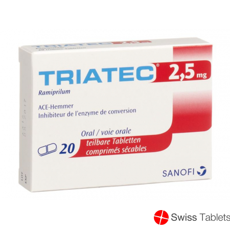 Triatec 2.5 Tabletten 2.5mg 20 Stück buy online