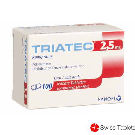Triatec 2.5 Tabletten 2.5mg 100 Stück buy online