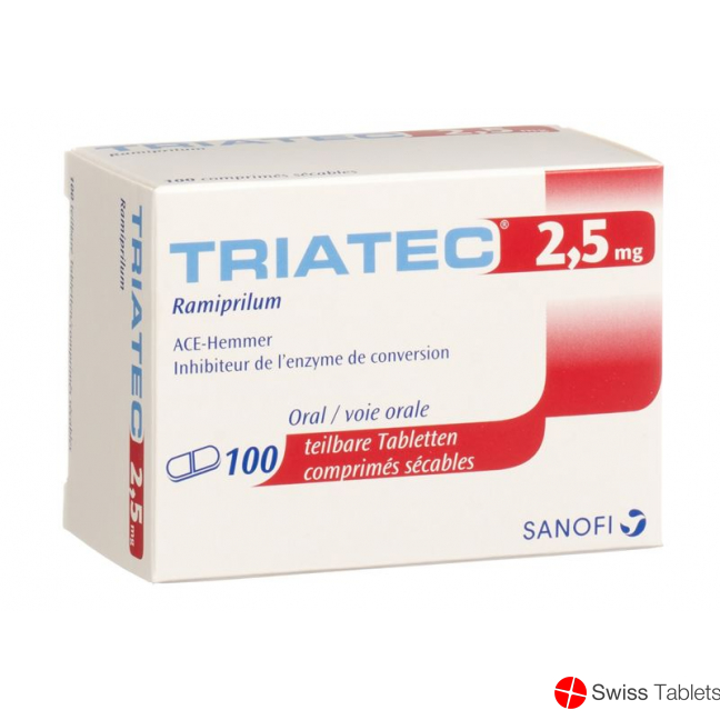 Triatec 2.5 Tabletten 2.5mg 100 Stück buy online