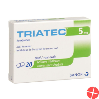 Triatec 5 Tabletten 5mg 20 Stück