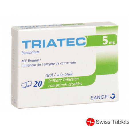 Triatec 5 Tabletten 5mg 20 Stück buy online