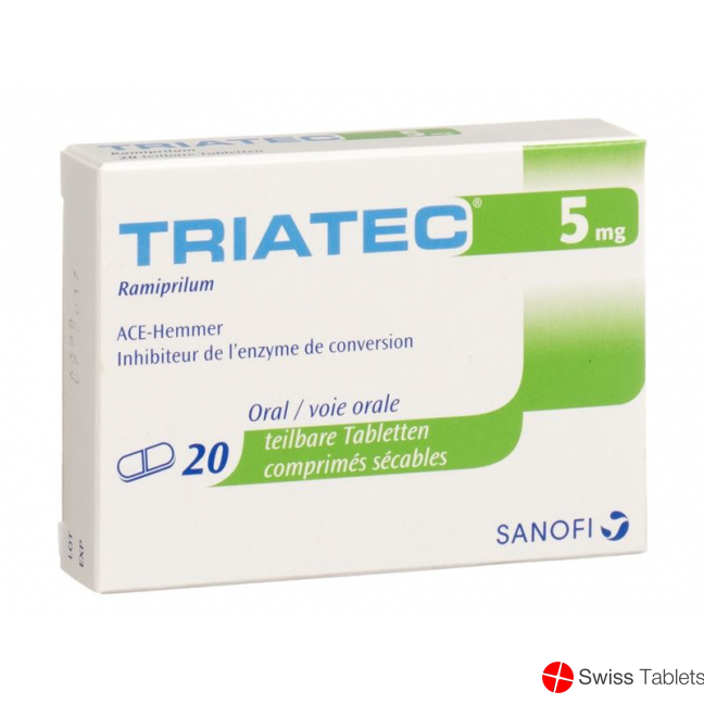 Triatec 5 Tabletten 5mg 20 Stück buy online