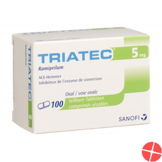 Triatec 5 Tabletten 5mg 100 Stück