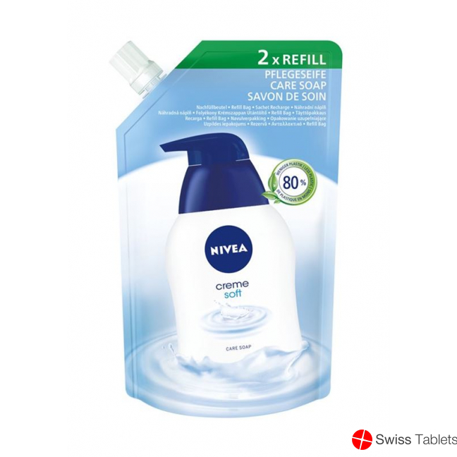 Nivea Pflegeseife Creme Soft Refill 500ml buy online