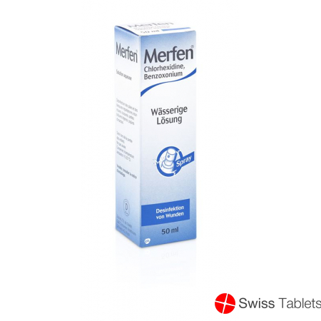 Merfen Lösung Farblos Spray 50ml buy online