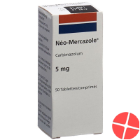 Neo Mercazole Tabletten 5mg 50 Stück