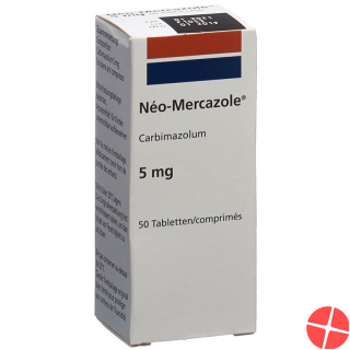Neo Mercazole Tabletten 5mg 50 Stück