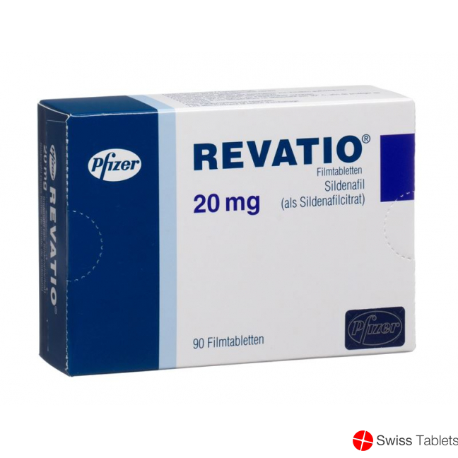 Revatio Filmtabletten 20mg 90 Stück buy online