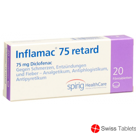 Inflamac 75 Retard Filmtabletten 75mg 20 Stück buy online
