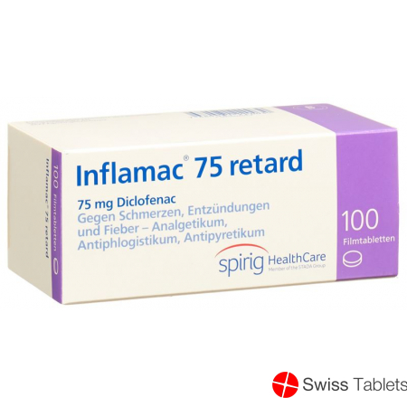 Inflamac 75 Retard Filmtabletten 75mg 100 Stück buy online