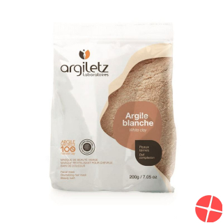 Argiletz 200 g ultra fine white healing earth powder