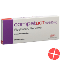 Competact Filmtabletten 15/850mg 28 Stück