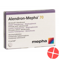 Alendron Mepha 70 Lactabs 70mg 4 Stück