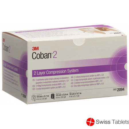 3M Coban2 2-lagen Kompressions-System 1 Set buy online 3M Coban2 2-lagen Kompressions-System 1 Set buy online