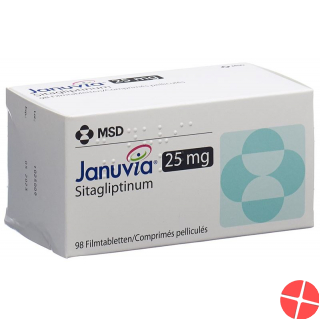 Januvia Filmtabletten 25mg 98 Stück