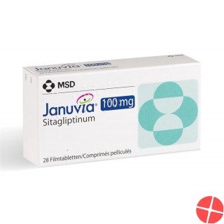 Januvia Filmtabletten 100mg 28 Stück