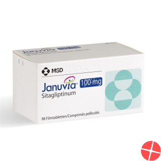 Januvia Filmtabletten 100mg 98 Stück