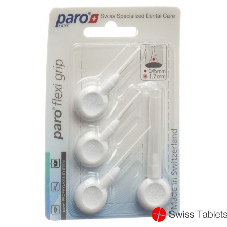 Paro Flexi Grip 1.7mm xxxx-Fine Weiss 4 Stück buy online