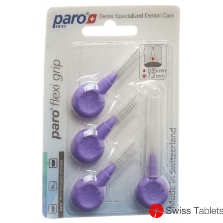 Paro Flexi Grip 8mm Mittel-Grob Violett 4 Stück buy online