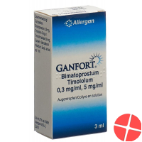 Ganfort Augentropfen 3ml