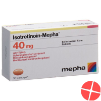 Isotretinoin Mepha Solucaps 40mg 30 Stück