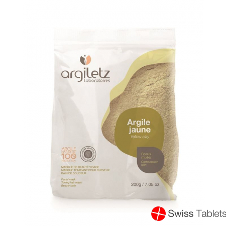 Argiletz Heilerde Gelb Pulver Fein 200g buy online