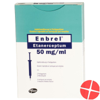 Enbrel Injektionslösung 50mg/ml 2 Fertigspritzen 1ml