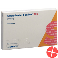 Cefpodoxim Sandoz Filmtabletten 200mg 10 Stück