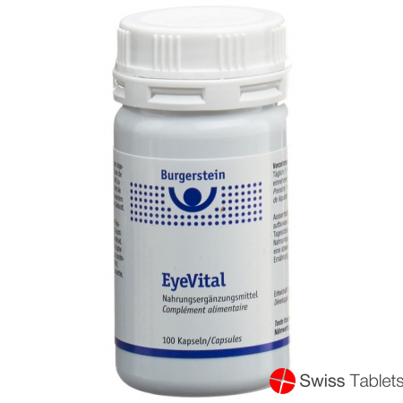 Burgerstein EyeVital capsules 100 pieces buy online