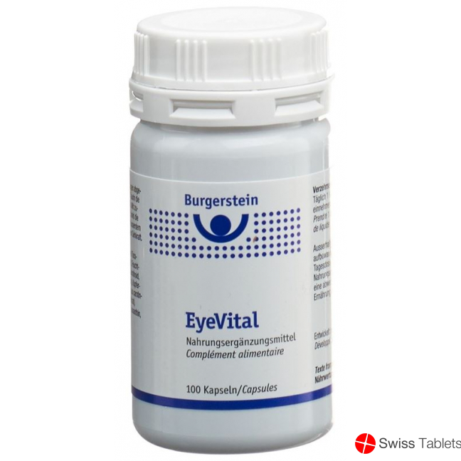 Burgerstein EyeVital capsules 100 pieces buy online