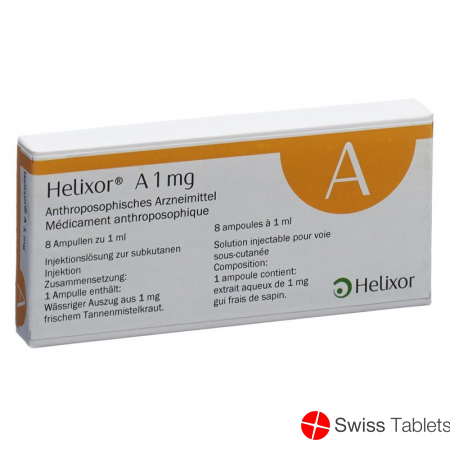 Helixor A Injektionslösung 1mg Ampullen 8 Stück buy online