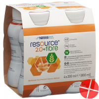 Resource 2.0 Fibre Drink Aprikose 4x 200ml