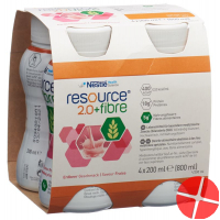 Resource 2.0 Fibre Drink Erdbeer 4x 200ml